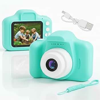 SNAPTRON Digital Camera for Kids 3.0MP 1080P HD Video Camera with 2-Inch IPS Screen & 32GB Capacity| USB Rechargeable Mini Camera Toys for Kids| Educational Toys for Boys Girls 7-14 Years (Green)