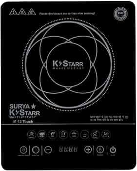 SURYA K STAR 2000W Induction Cooktop for Home