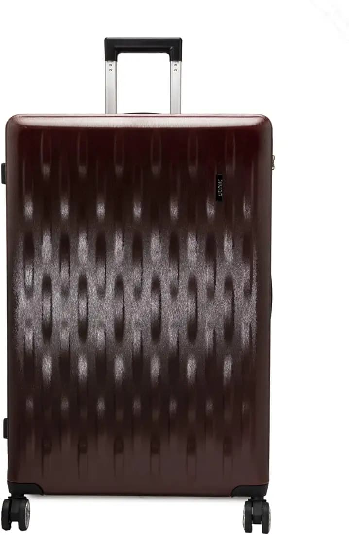 Polycarbonate 53 cms Dark Mehroon Hardsided Cabin Luggage (1822711917181)