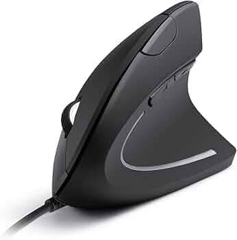 Anker Vertical Ergonomic Optical USB Wired Mouse 1000 / 1600 DPI 5 Buttons Vertical Mouse