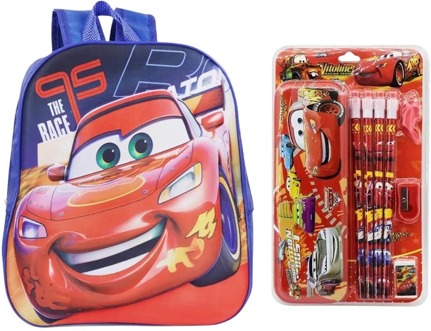 Kids School Backpack for Boys & Girls 2-7 Years with 3D Cartoon Printed School Bag Lightweight Waterproof Kids Backpack Book Bag for Nursery Kindergarten, School