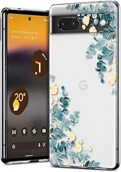 Fashionury Designer Soft Back Cover Case Compatible for Google Pixel 6a-D0153