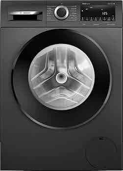 Bosch 7 kg 5 Star Fully-Automatic Front Loading Washing Machine (WGA12208IN, Black Grey,Anti Wrinkle, In-Built Heater)