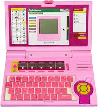 Educational Laptop Computer Toy for Kids Above 2+ Years - 20 Fun Activity Learning Machine, Now Learn Letter, Words, Games, Mathematics, Music, Logic, Memory Tool/Baby/Toddlers/Kidz