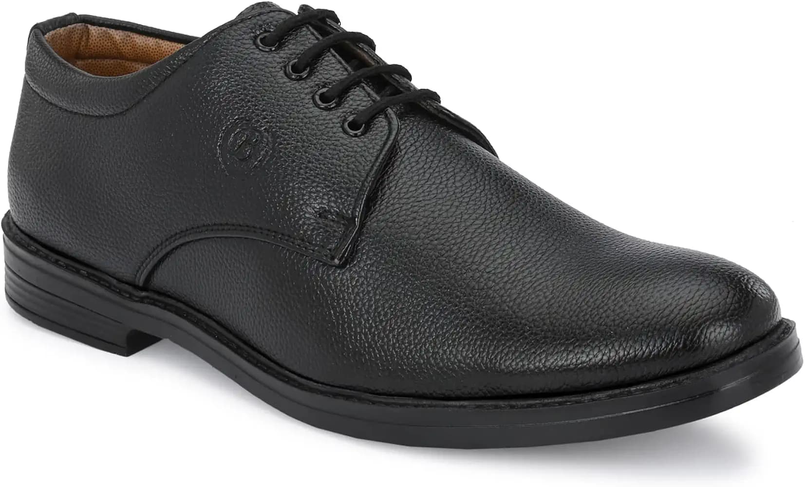Centrino Lace-Up Men's Formal Shoe | Stylish with Soft Cushioned Insole | Sleek Lace-Up Design for Formal Look | Durable with Anti-Skid Sole | Ideal for Office Wear (9289)