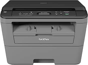 Brother DCP-L2520D Automatic Duplex Laser Printer with 30 Pages Per Minute Print Speed, Multifunction (Print Scan Copy), 2 in 1 (ID) Copy Button, LCD Display, 32 MB Memory, 250 Sheet Paper Tray, USB