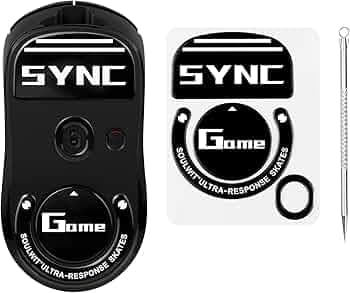 SOULWIT Glass Mouse Skates for Logitech G PRO X Superlight (Gen 1.0) Wireless Gaming Mouse (Do Not Fit GPro X Superlight 2/2C/2DEX/2SE) - Black