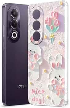 Fashionury Soft Mobile Back Cover for Oppo K12x 5G (Silicone_Multicolor)