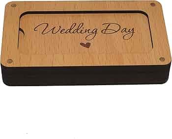 MDF Wooden Pendrive Box (Yellow)