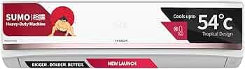 Hitachi 1.5 Ton 3 Star, New Star rated, Heavy Duty Smart Inverter Split AC (Copper, Wi-Fi, Long air throw, Smart View Display, ice Clean, Hybrid Convertible, Anti-Bacterial Mesh Filter,RAS.Y319PCDISL, White)