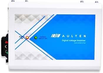 AULTEN Digital Voltage Stabilizer for All Inverter and Non Inverter AC Upto 1.5 Ton AC 4 KVA 3200W 170V-270V AD053 (White) | 3 Year Warranty