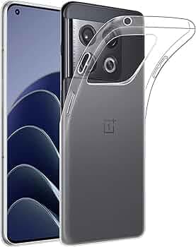 JANAK RAJ Soft Crystal Clear Back Case Cover Compatible with OnePlus 10 Pro | 100% Transparent Shockproof Silicone 360 Protective Design - Clear