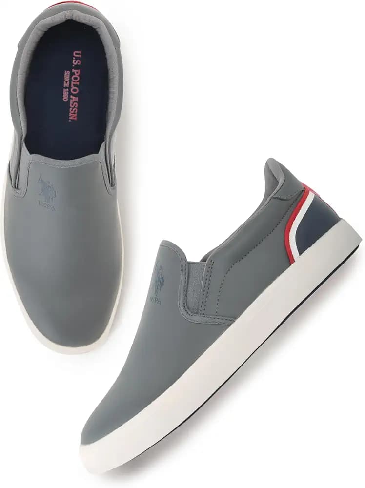USPA|TIMEO 3.0|Grey Stylish Casual Sneaker Shoes for Man