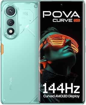 POVA Curve 5G (Neon Cyan, 8GB+128GB)