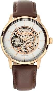 Titan Silver White Dial Analog Watch for Men-NR90110WL03