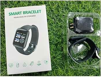 Smart Watch, Black, Heart Rate Monitor, Fitness Tracker, IP67 Waterproof, 3.3 cm Display, Touch Screen, Bluetooth Calling, GPS Navigation