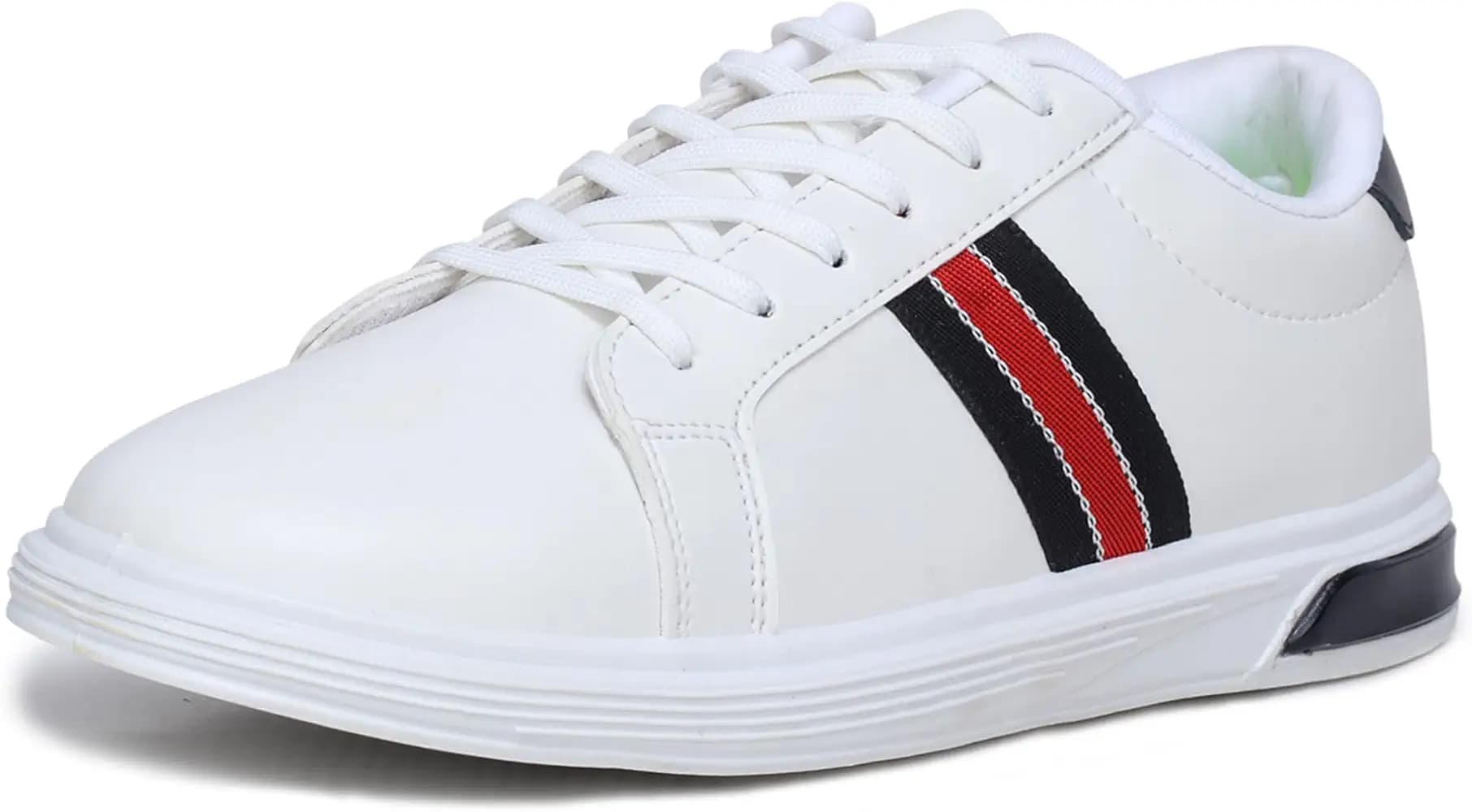 ATHCO mens Milan Sneaker|Memory Foam Comfort|Laceup|Casual Shoes for Men|Soft Trendy Shoes For men|Fashion Sneaker|Genz|Millennials|Alpha|Footwear|Lightweight|EasyCare|Comfortable|Dailyuse|Extrasoft|SlipResistant|Durable|EasyCare|Shoes For Men's & Boy's