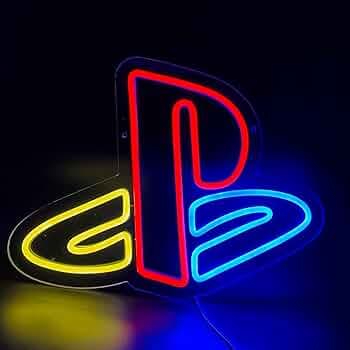Game Neon Sign Dimmable LED Neon Lights For Game Room Wall Decor Neon Light Sign for Beer Bar Man Cave TV Game Teen Bedroom Wall Art Decor