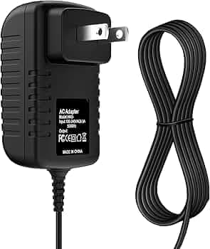 PK Power 9V AC/DC Adapter for Casio LK-110 LK-33 Keyboard Charger Power Supply Cord