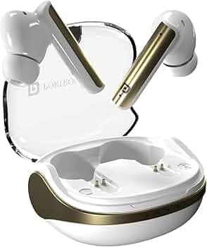 Portronics Harmonics Twins S7 True Wireless in Ear Earbuds with 35Hrs Playtime, Auto ENC, Quad Mic,13mm Driver, Touch Control, BT 5.3v, Voice Assistant, Type C Charging Port(White)