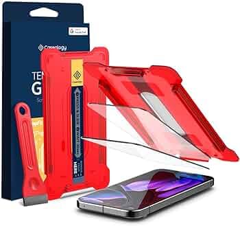 CASEOLOGY by Spigen Snap Fit Tempered Glass Screen Guard Protector Compatible with Google Pixel 9 Pro XL [Easy Installation Kit] [Anti-Scratch] Google Pixel 9 Pro XL Screen Protector Guard - 2 Pack