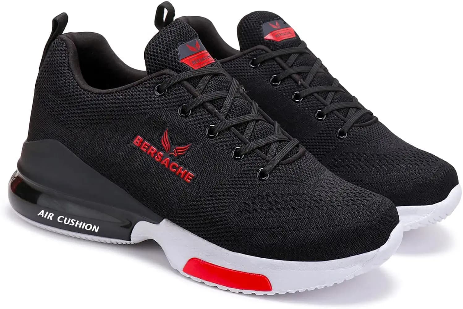 BERSACHE Sneaker, Loafers,Casual with Extra Comfort Sneakers for Men(Black)