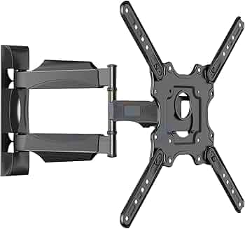 Bectro Full Motion Cantilever TV Wall Mount for Most 32-65 Inch LED LCD OLED Flat Curved Screens, Extension Arm & Swivel Tilt Pull Out, Low Profile, VESA 100x100 to 400x400, Load Capacity Upto 27 Kg