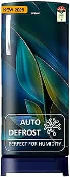 Whirlpool 236 L 5 Star Frost Free Inverter Direct-Cool Single Door Refrigerator (Auto Defrost, 260 IMPRO PLUS ROY 5S INV BLUE BREEZE-Y, Blue)