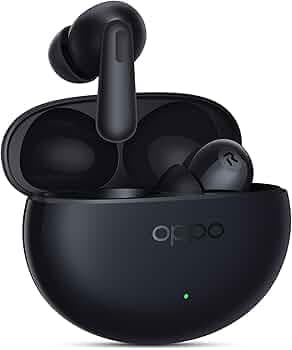 Oppo Enco Bud 3Pro+ True Wireless in Ear Earbuds with 12.4mm Driver and 32dB ANC, 43Hrs Playtime,Low Latency,Fast Charging,BT 5.4,IP55 (Midnight Black)