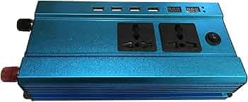 2000W Car Power Inverter Solar Power Inverter to AC 220V Modified Sine Wave Converter with Four USB Interface