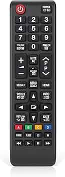 Replacement Remote Compatible for Samsung TV | Universal TV Remote Control for Samsung smart tv LCD LED OLED QLED UHD HD Plasma | Supports BN59 Series | No Setup Required