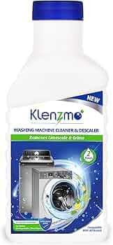 Klenzmo by Kleenest Washing Machine Cleaner Liquid | Powerful Descaler & Drum Cleaner for Front & Top Load Machines | Removes Limescale, Residue & Odor | 400ml (Pack of 1)