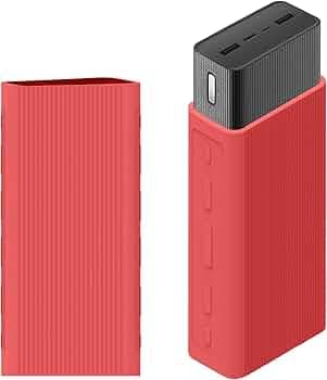 GadgetBite Silicon Soft Cover Case for Mi Boost Pro Power Bank 30000 mAh Battery [Power Bank NOT Included]-Pink