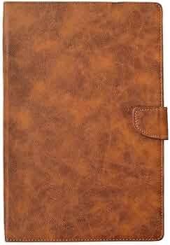 Dairy Type Tablet Flip Cover Case for Lenovo Tab M9 9 Inch TB310XU / TB310FU Tablet - (Tan Brown)