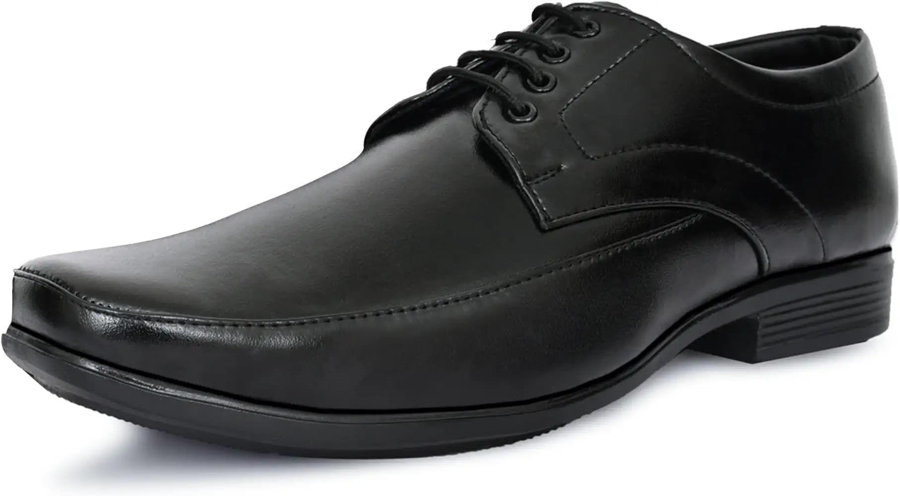 Men's Classic Black Lace-Up Formal Shoes – Perfect for Office, Business, and Formal Occasions