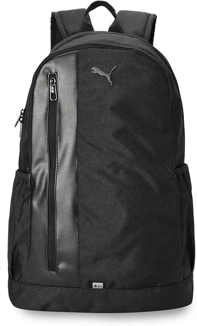 Puma Unisex-Adult Shuffle 3 Compartment Backpack, Black (9153101)