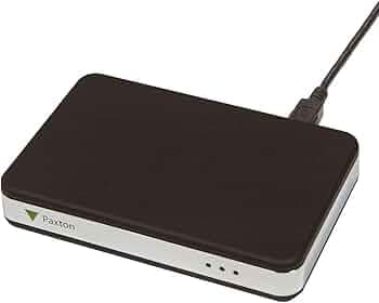 Paxton Net2 & MIFARE Memory Card Reader, USB, Black and Silver