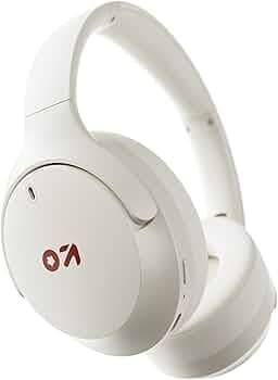 GOBOULT Q Over Ear Bluetooth Headphones with 70H Playtime, 40mm Bass Drivers, Zen ENC Mic, Made in India, Type-C Fast Charging, 4 EQ Modes, IPX5 Headphones Wireless with mic (Beige)