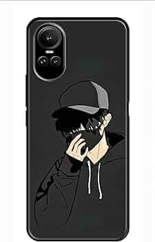 Metal TPU Printed Back Cover for Oppo Reno10 Pro 5G (Popular Anime Character -T2) 360 Degree Protection | Camera Protection -25092024(at)