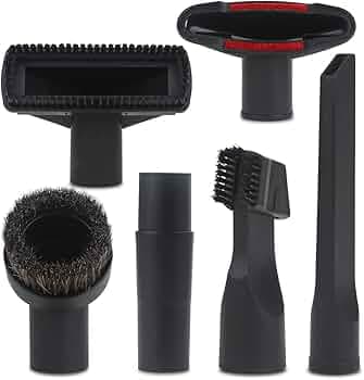 SIXPLUS Basic Vacuum Cleaner Accessory Kit - Suitable for General Purpose Vacuum Cleaner