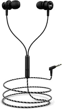 Boat Bassheads 152 in Ear Wired Earphones with Mic(Active Black)
