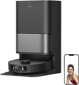 DREAME L40 Ultra AE Robot Vacuum and Mop Combo, 19,000Pa Suction, Self Emptying Dust Box, Flexible Mop & 167℉ Self Cleaning Washboard, Diverse Brush Selection, All-in-One Station, Auto Refill