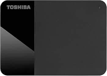 Toshiba Canvio Ready 4TB Portable External HDD - USB3.0 for PC Laptop Windows and Mac, 3 Years Warranty, External Hard Drive - Black