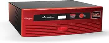 EXIDE GQP - GQP12V900 900VA Sinewave Inverter with 100% Copper Transformer, PLEX Technology, 42-Month Warranty | Ideal for Home, Office, and Small Shops