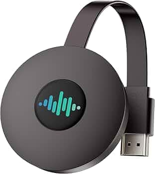 5G Wireless HDMI Display Adapter Dongle, 4K Miracast Dongle, Screen Mirroring for i-Pad, i-Phone, Android, Tablet, Laptop, Window to HDTV/Monitor/Projector, Compatible DLNA,Miracast, AirPlay-12.31-3