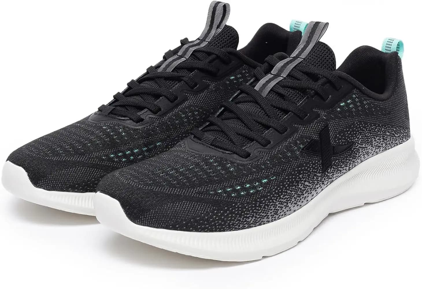 XTEP Lace up Style, IPR (Mix of EVA & Rubber Material), Superior Comfort, Extra Grip, Synthetic Leather Upper, Textured Pattern Running Shoes for Men