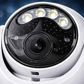 5MP IP Dome CCTV Camera | Colour Night Vision | Built-in Audio Mic | Full HD Indoor & Outdoor Security Camera