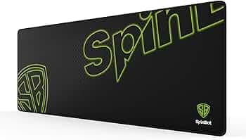 SpinBot Armor 5mm Thick Extra Large (800mmx300mmx5mm)- Control Type Pro Gaming Mouse Pad XL (Control Type)