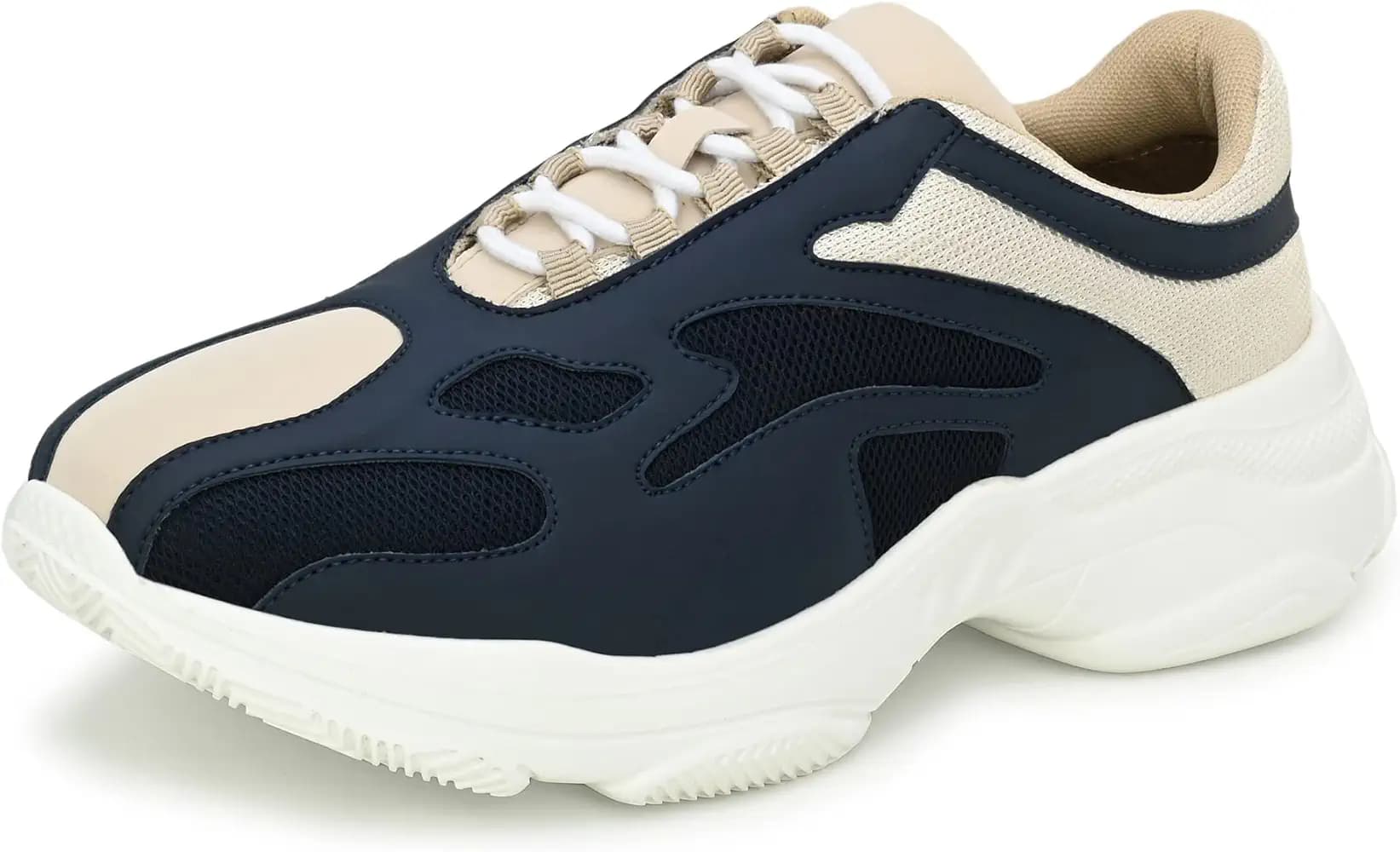 Cruiser Chunky Sneaker for Men | Bold & Trendy Design | Lightweight & Comfortable with Cushioned Insole | Men's Chunky Sneakers with Attitude |Perfect for Streetwear & Casual Outfits (Flare)