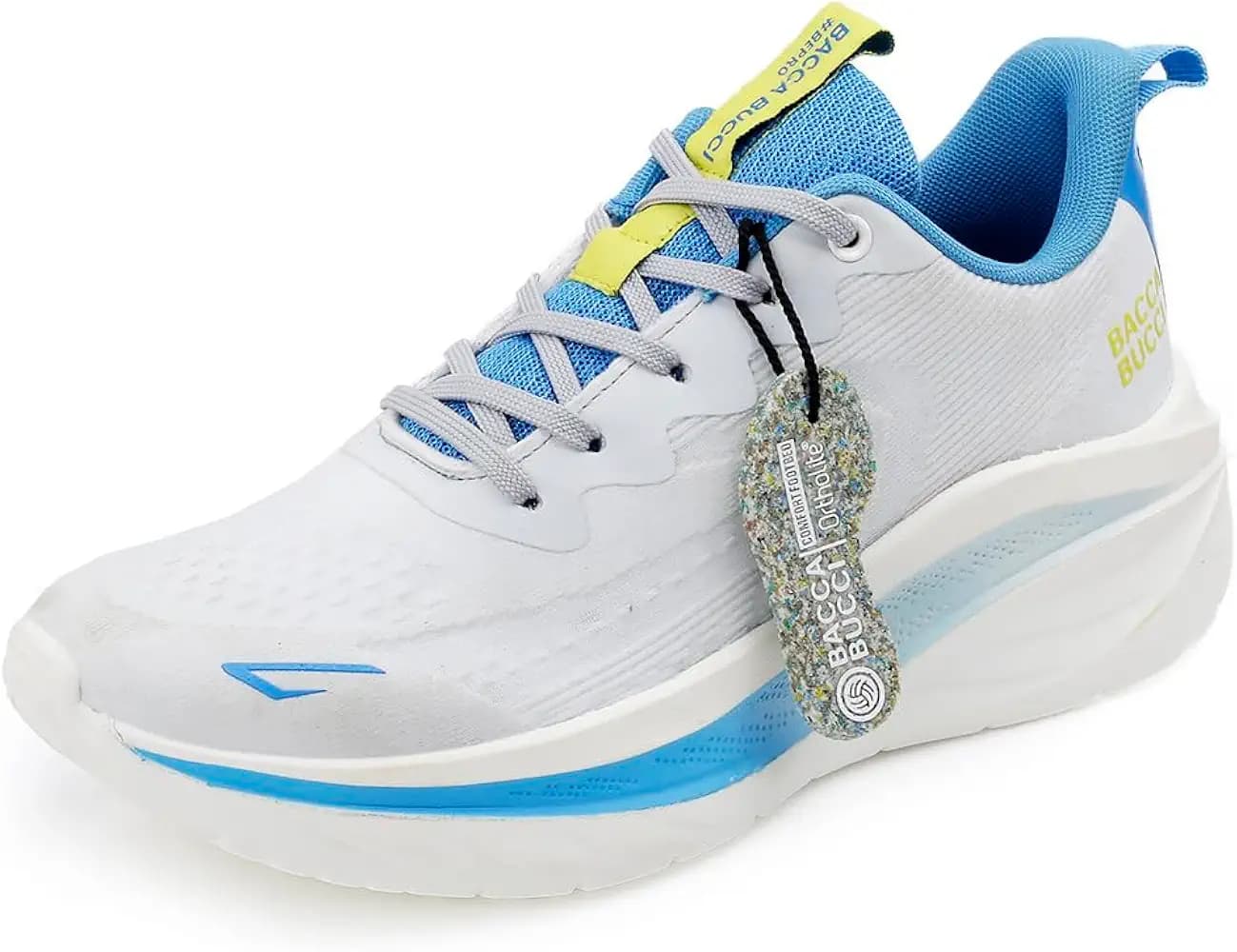 Bacca Bucci Men Mesh Lace Up Running Shoes